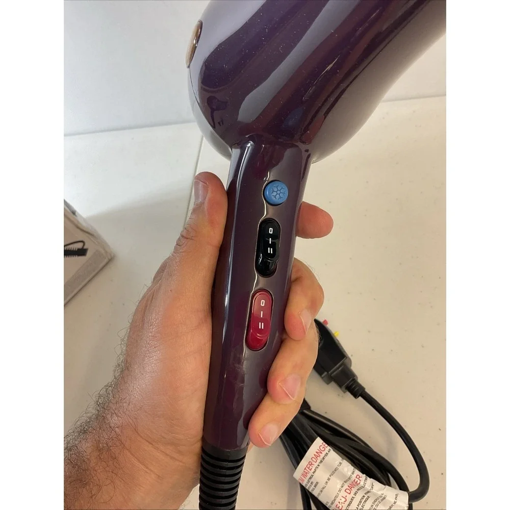CHI Deep Brilliance Hair Dryer  Purple 1875‎ watt 11ft cord